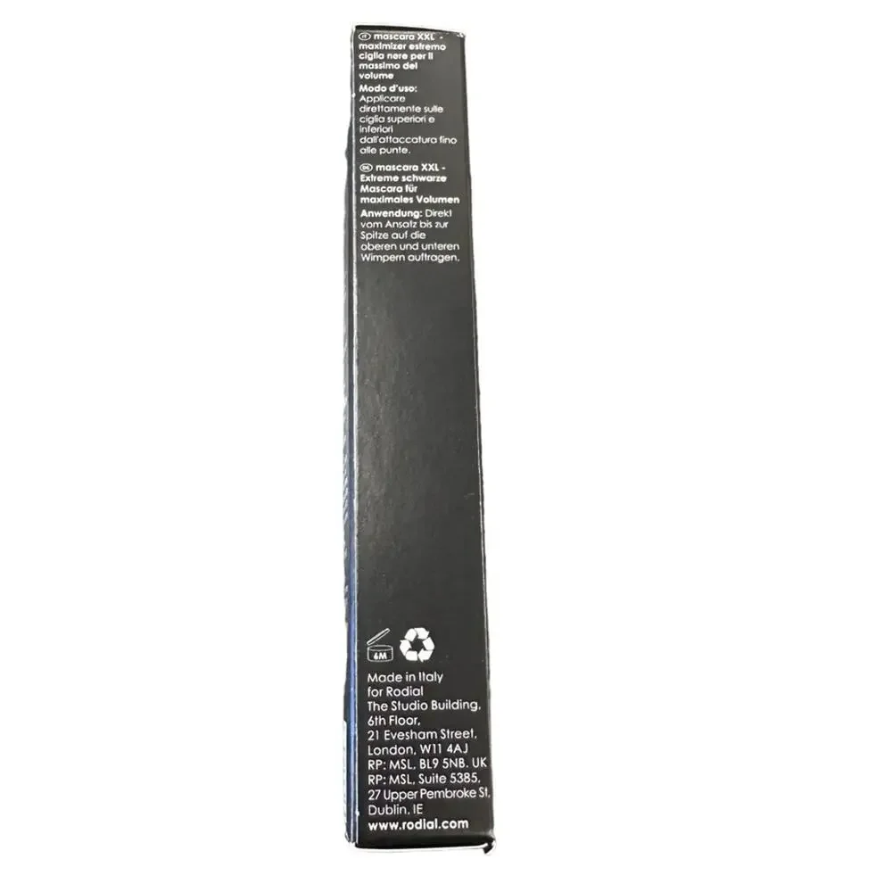 Rodial Mascara XXL Black Velvet NIB